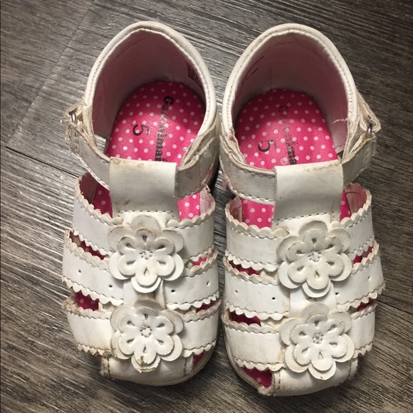 3 pairs of baby Girls Shoes 5 Garanimals - Picture 7 of 8